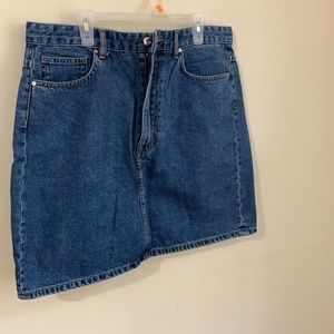 HM Denim Skirt - H&M Denim Blue
